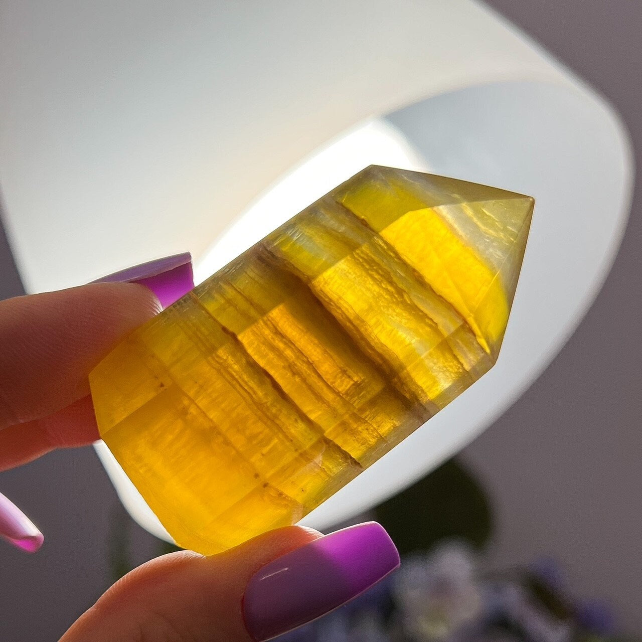 Yellow Fluorite Towers