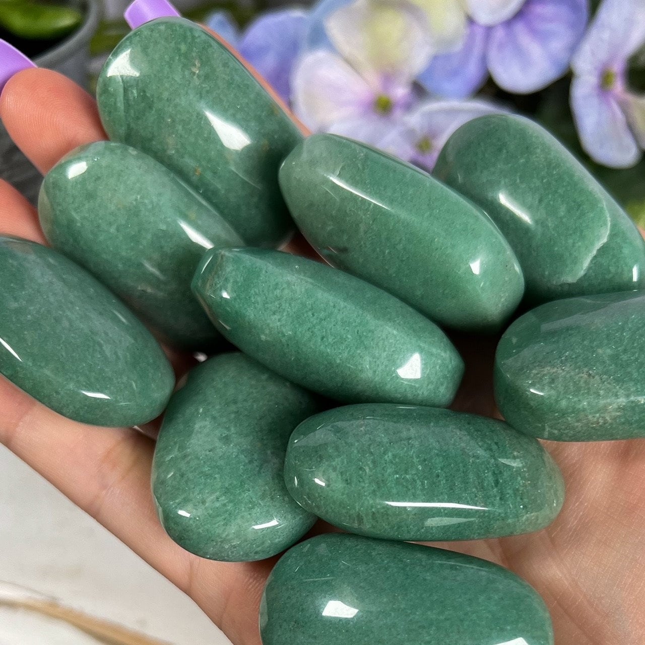 Green Aventurine Pocket Stones