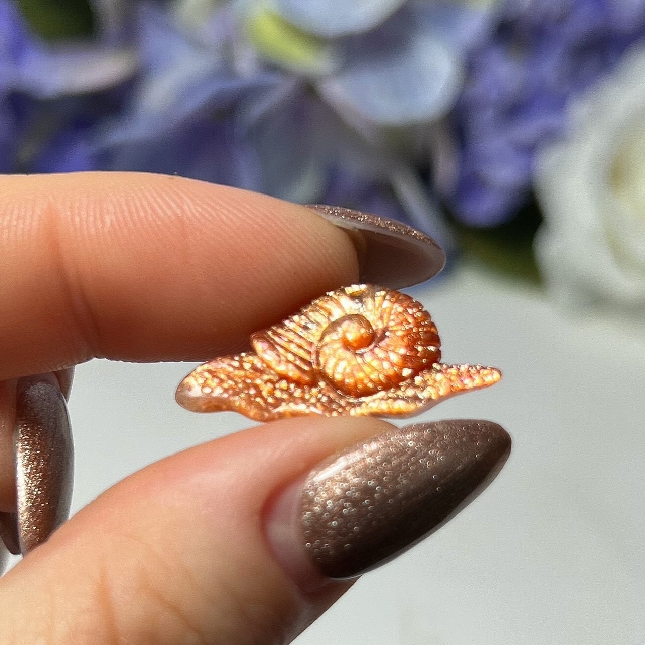 Gem Grade Sunstone Mini Carvings