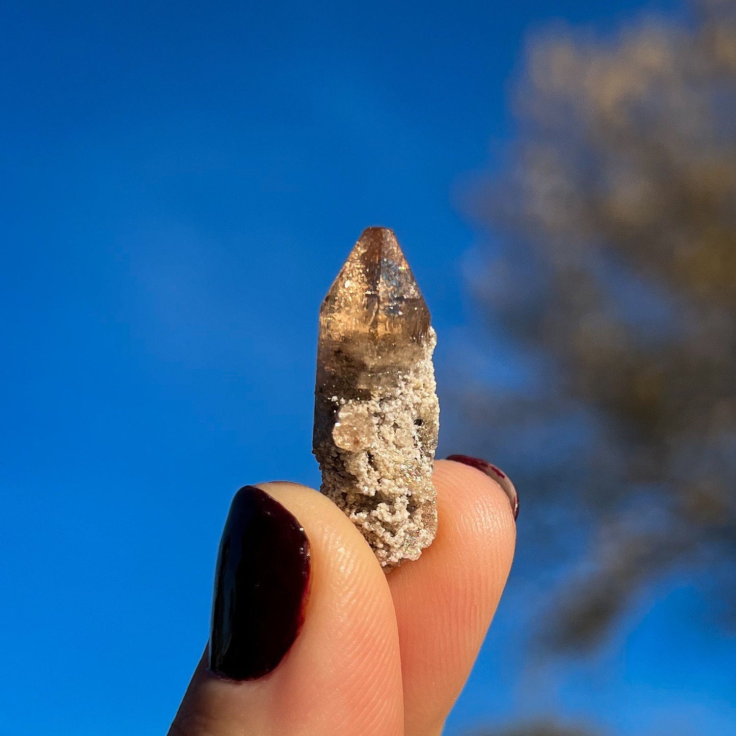 Topaz Specimens on Matrix