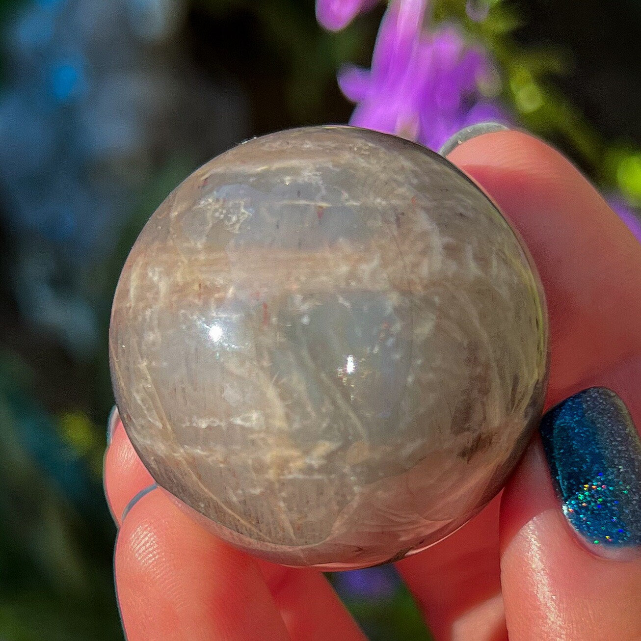 Sunstone Moonstone Sphere
