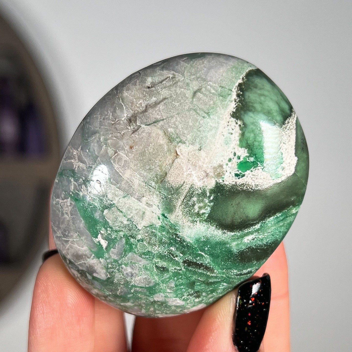 Variscite Palm Stones