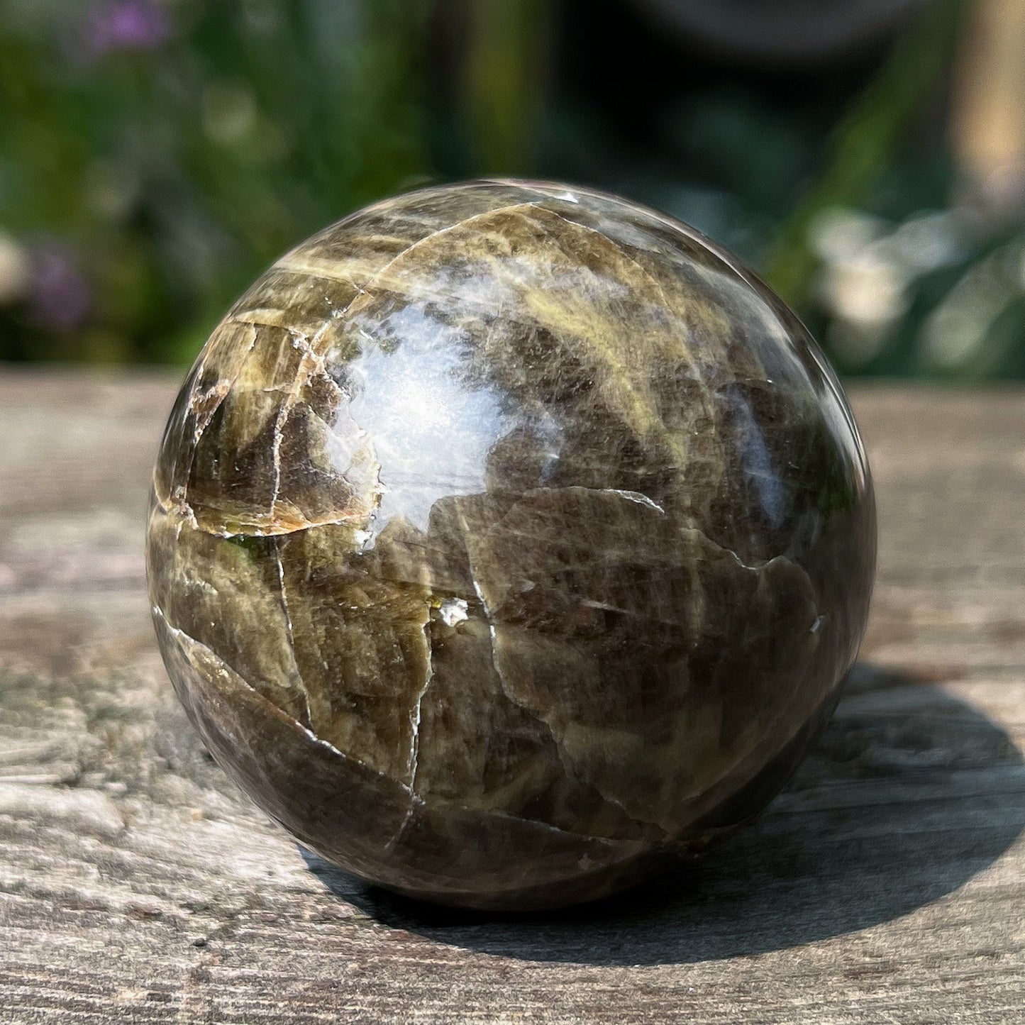 Green Tourmaline Sphere
