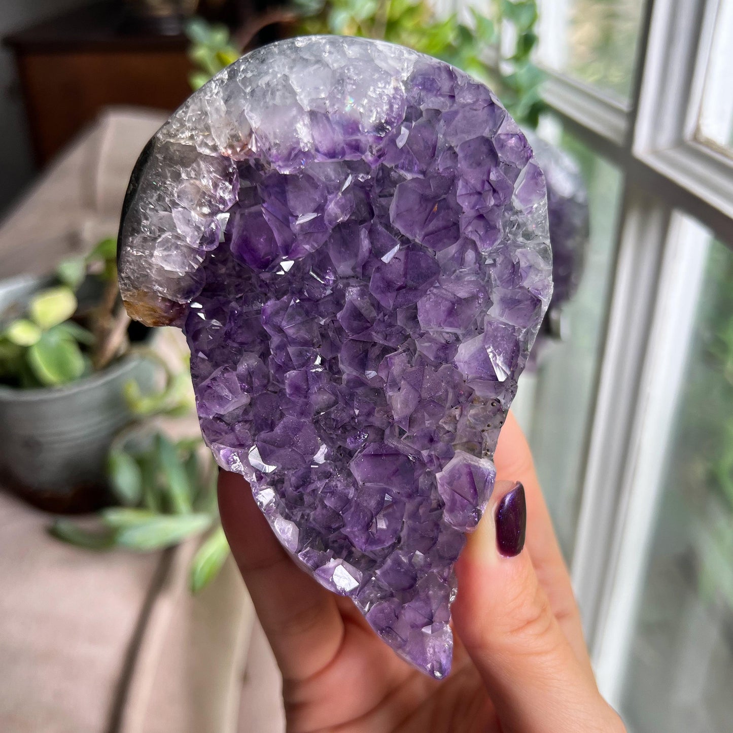 Amethyst Angel Wings