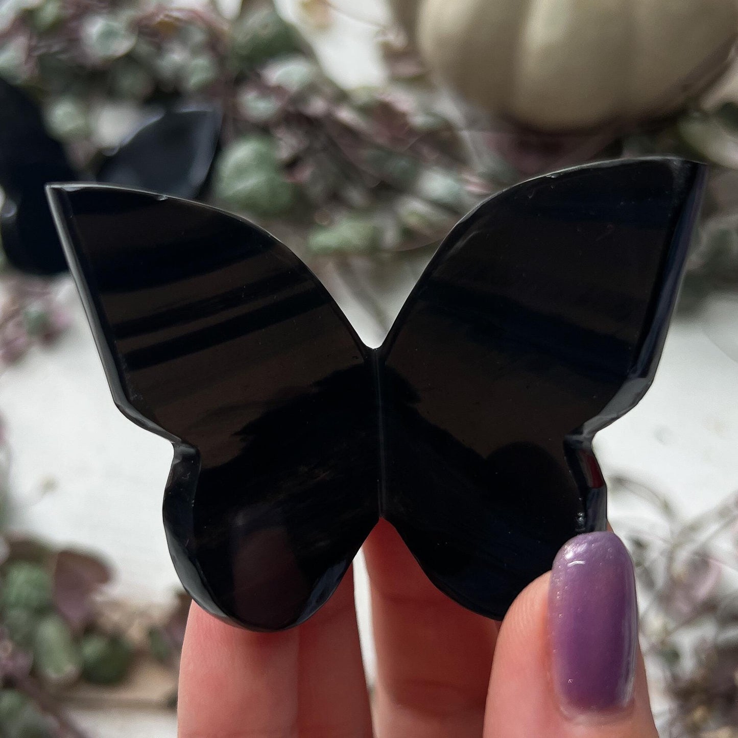 Lace Obsidian 3D Butterfly