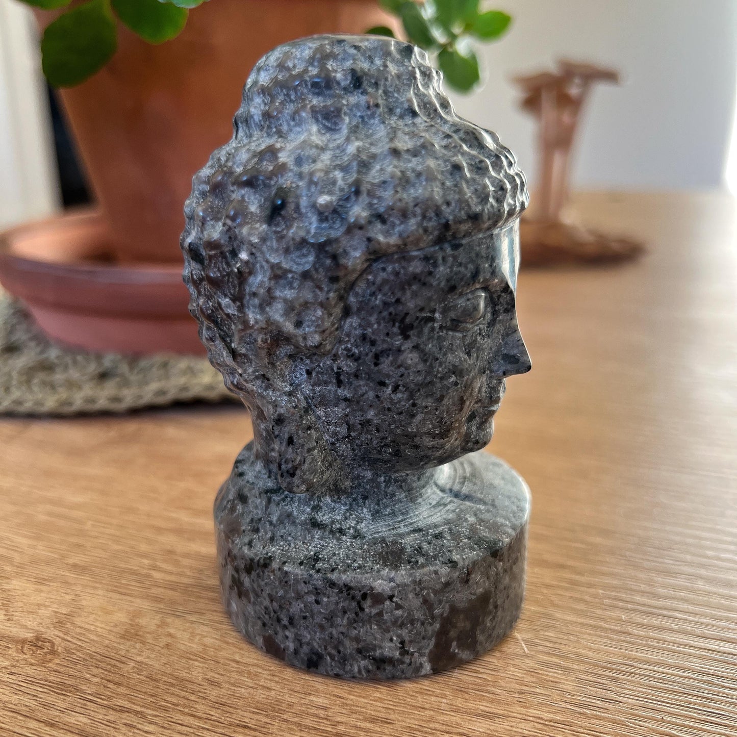Yooperlite Buddha Head