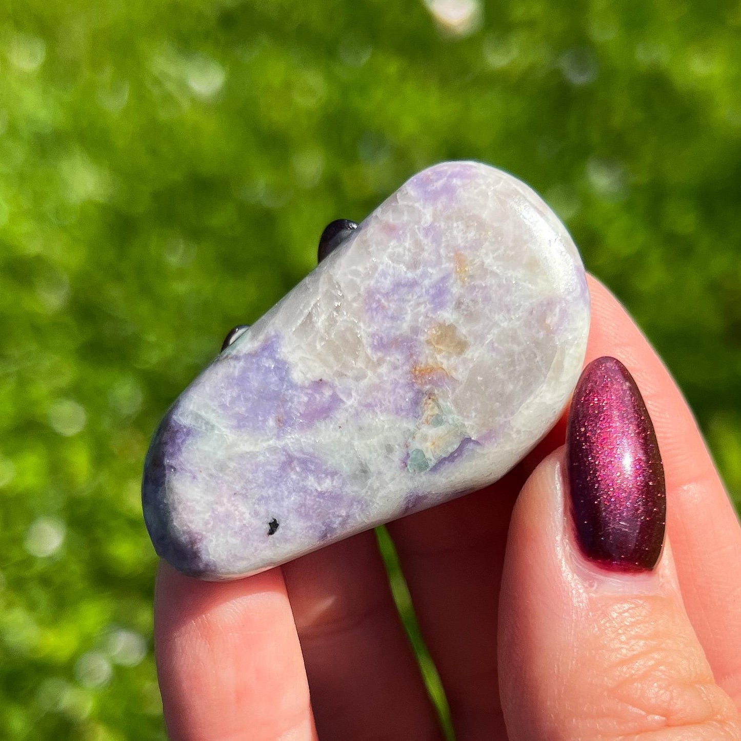 Bliss Euphoralite Palm Stone