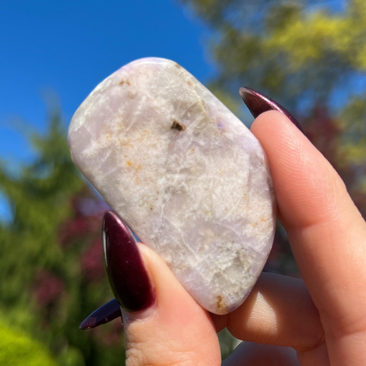 Bliss Euphoralite Palm Stone