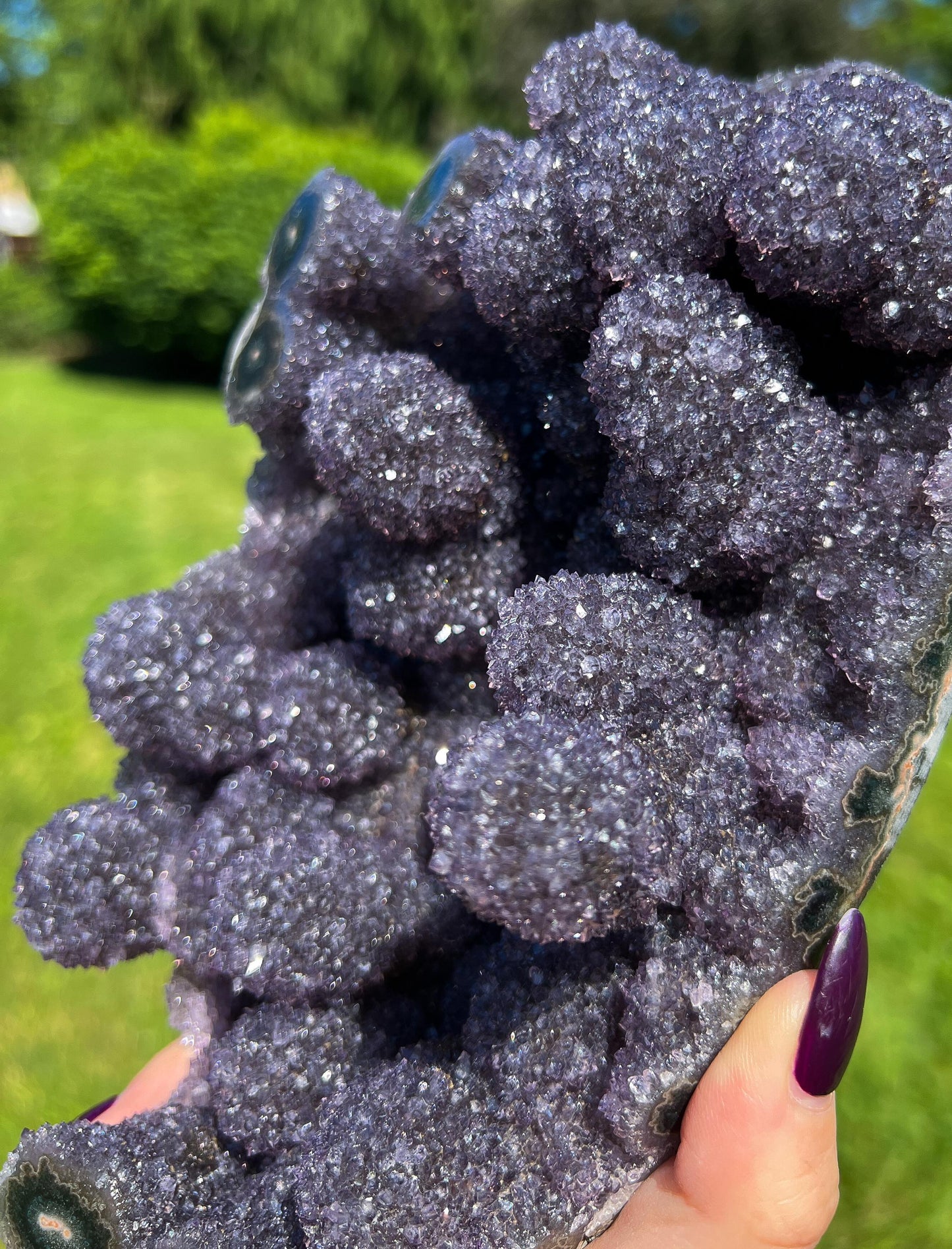 XL Amethyst Stalactite Formation