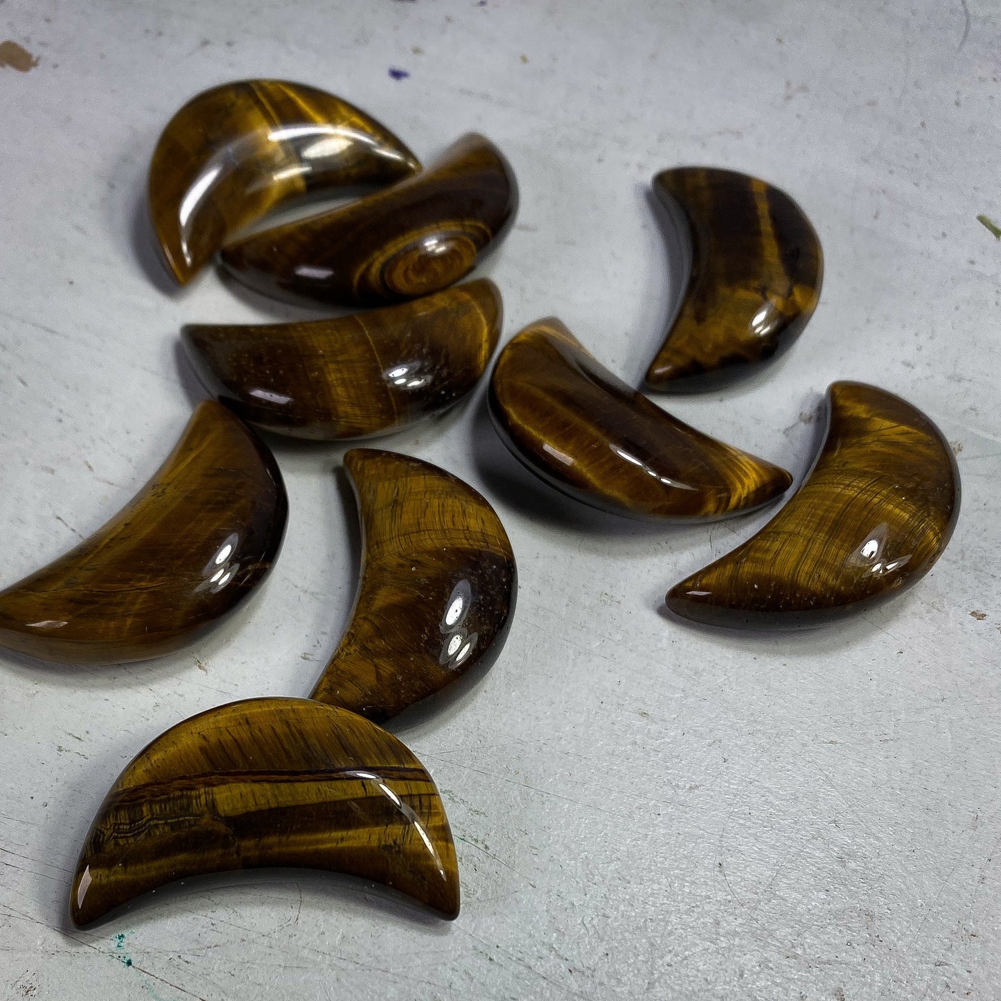 Tigers Eye Moons