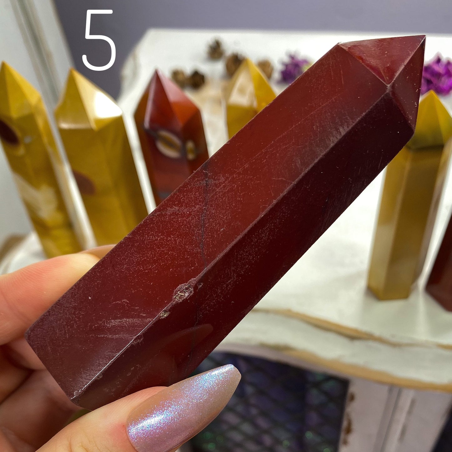 Mookaite Jasper Tower