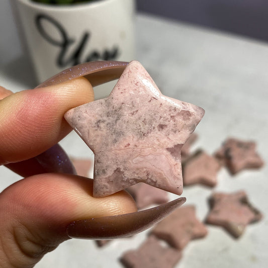 Pink Astorite Stars