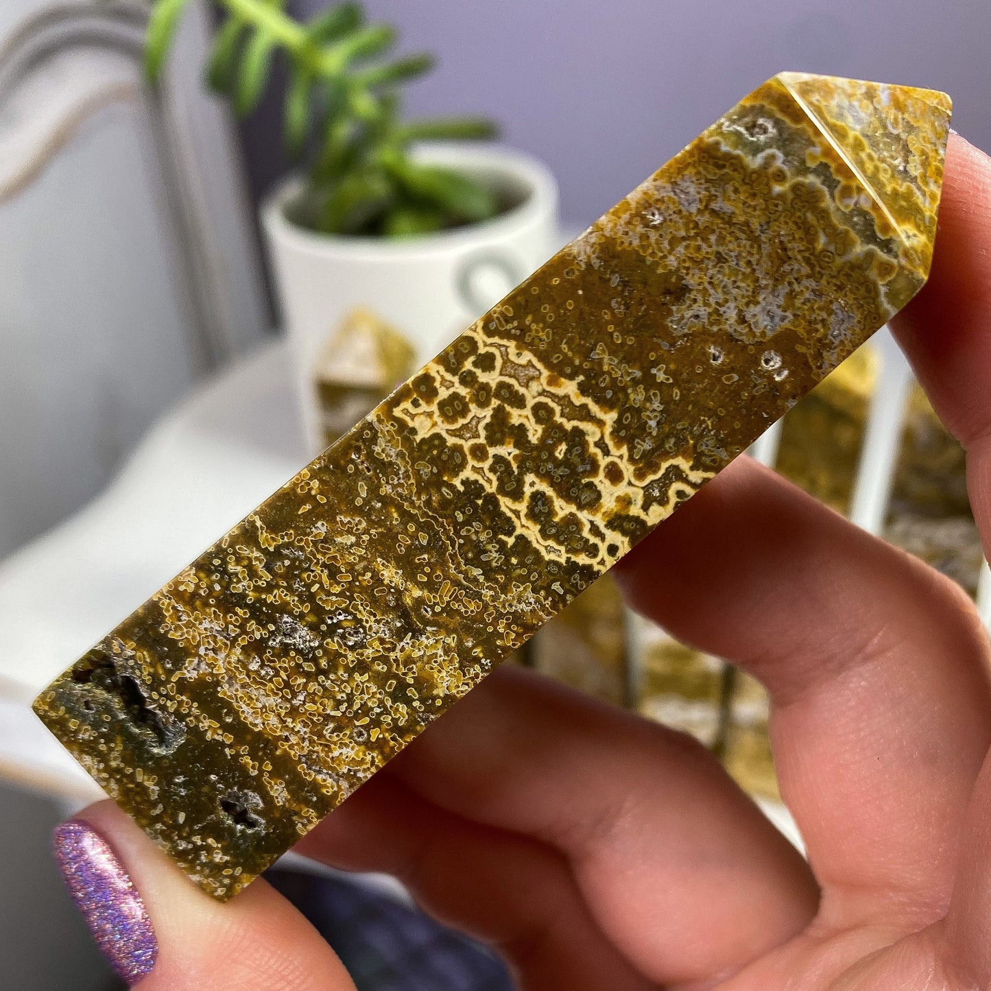 Orbicular Ocean Jasper Towers