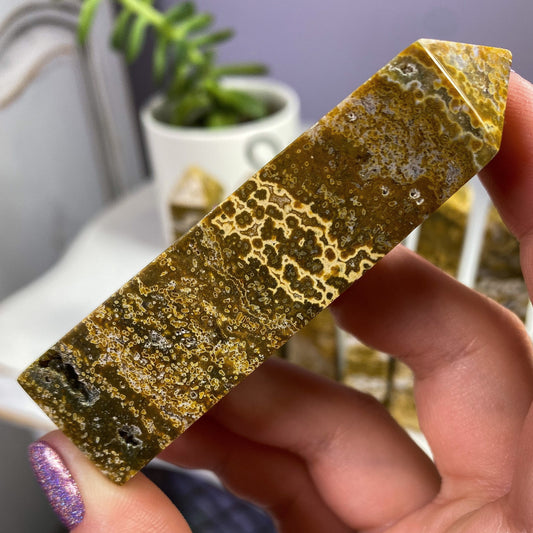 Orbicular Ocean Jasper Towers