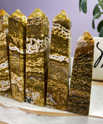 Orbicular Ocean Jasper Towers
