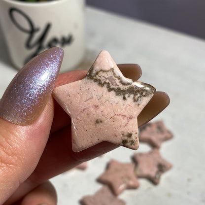 Pink Astorite Stars
