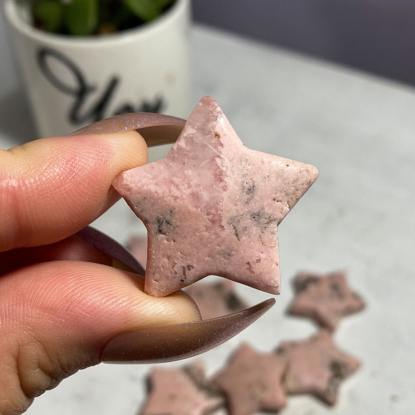 Pink Astorite Stars