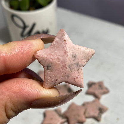 Pink Astorite Stars