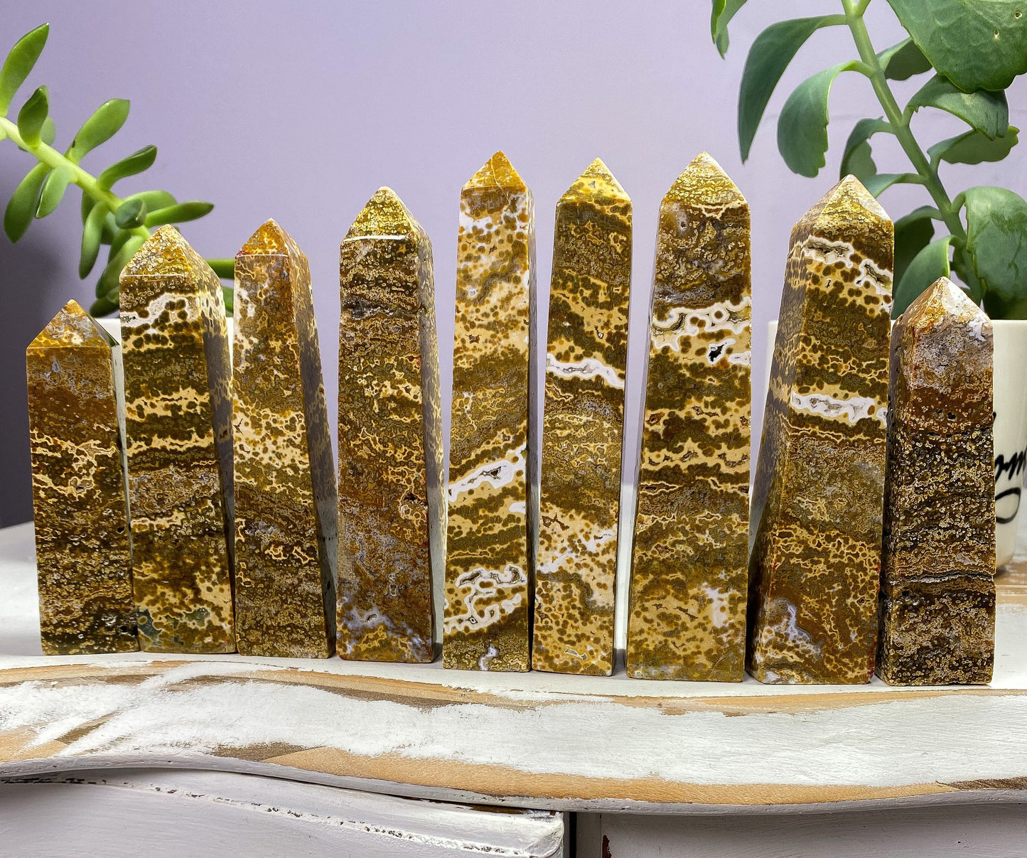 Orbicular Ocean Jasper Towers