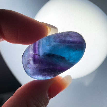 Rainbow Fluorite Tumbles