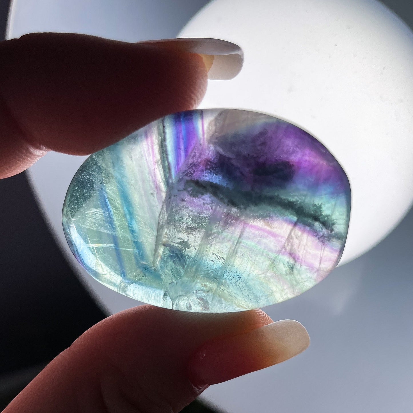 Rainbow Fluorite Tumbles