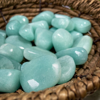 Gem Grade Amazonite Tumbles