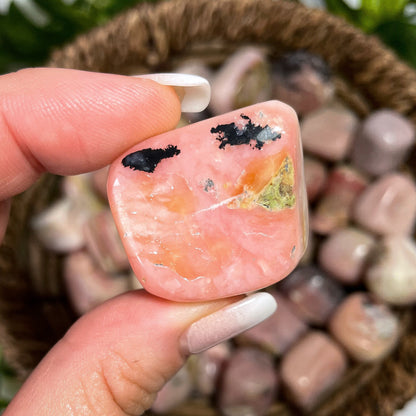Pink Opal Tumbles