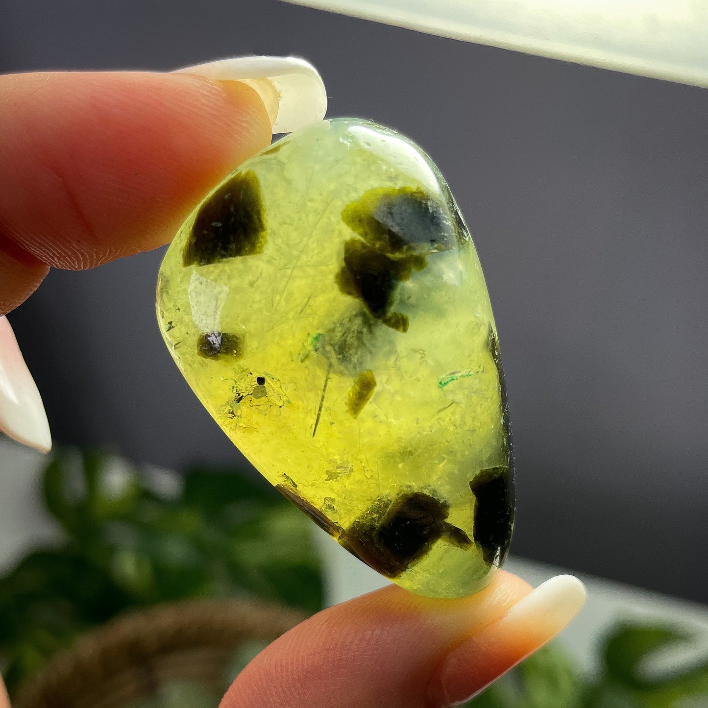 Large Prehnite Tumbles