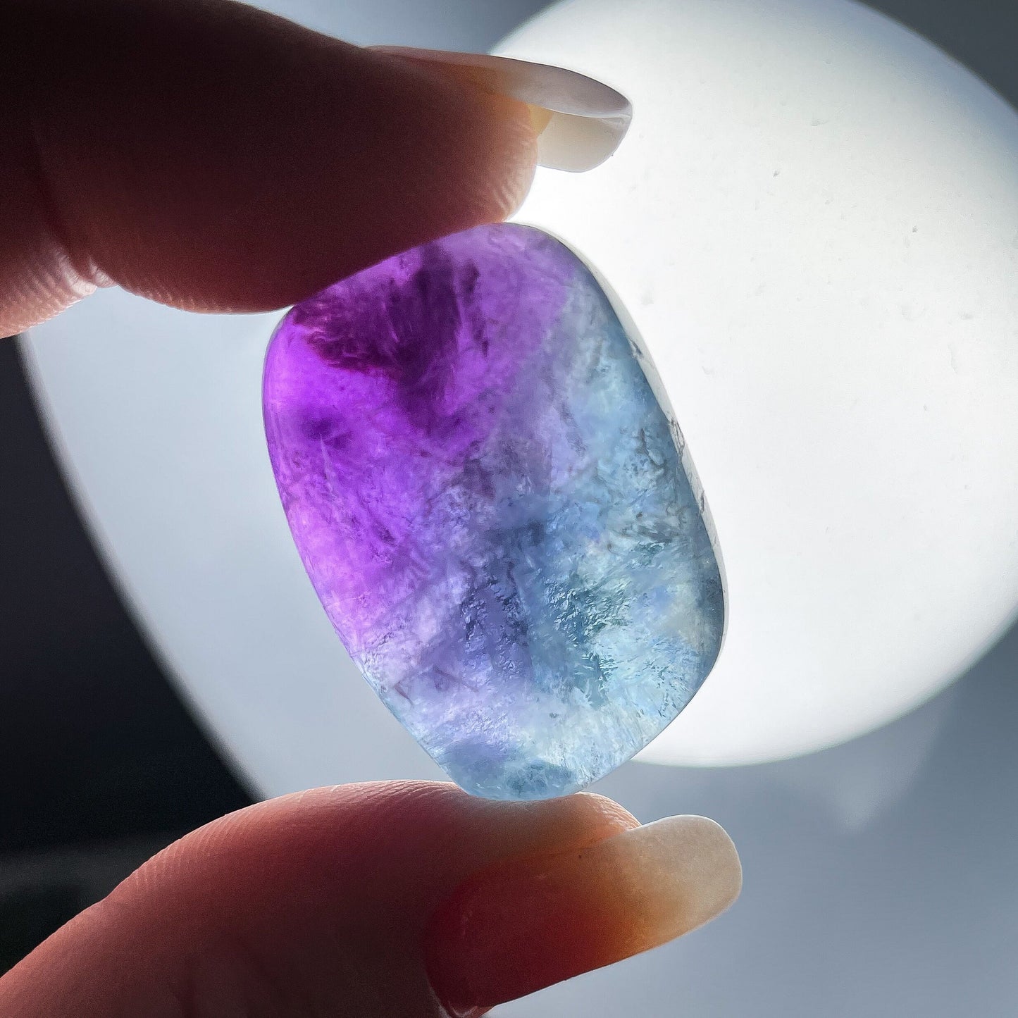 Rainbow Fluorite Tumbles