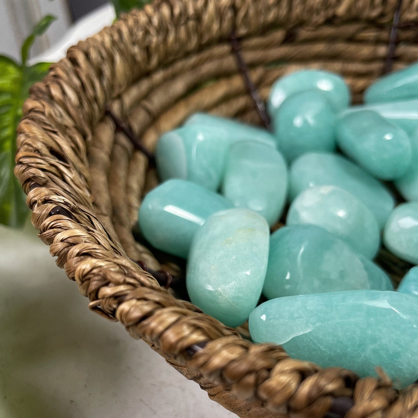 Gem Grade Amazonite Tumbles
