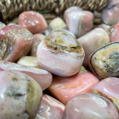 Pink Opal Tumbles