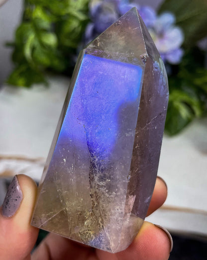 Aura Dendritic Quartz Tower