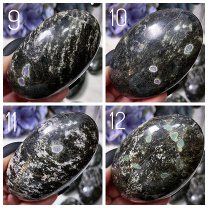 Ruby Zoisite Palm Stones