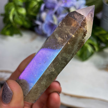 Aura Dendritic Quartz Tower
