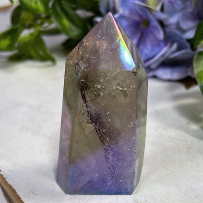 Aura Dendritic Quartz Tower