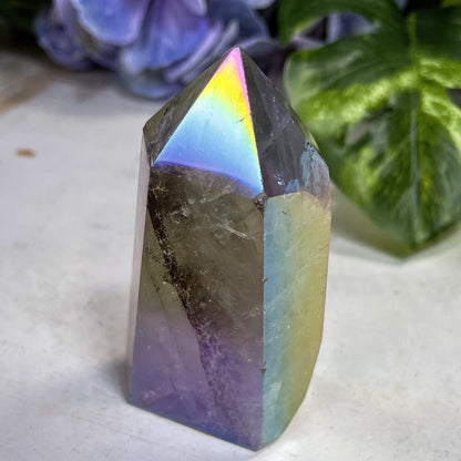 Aura Dendritic Quartz Tower