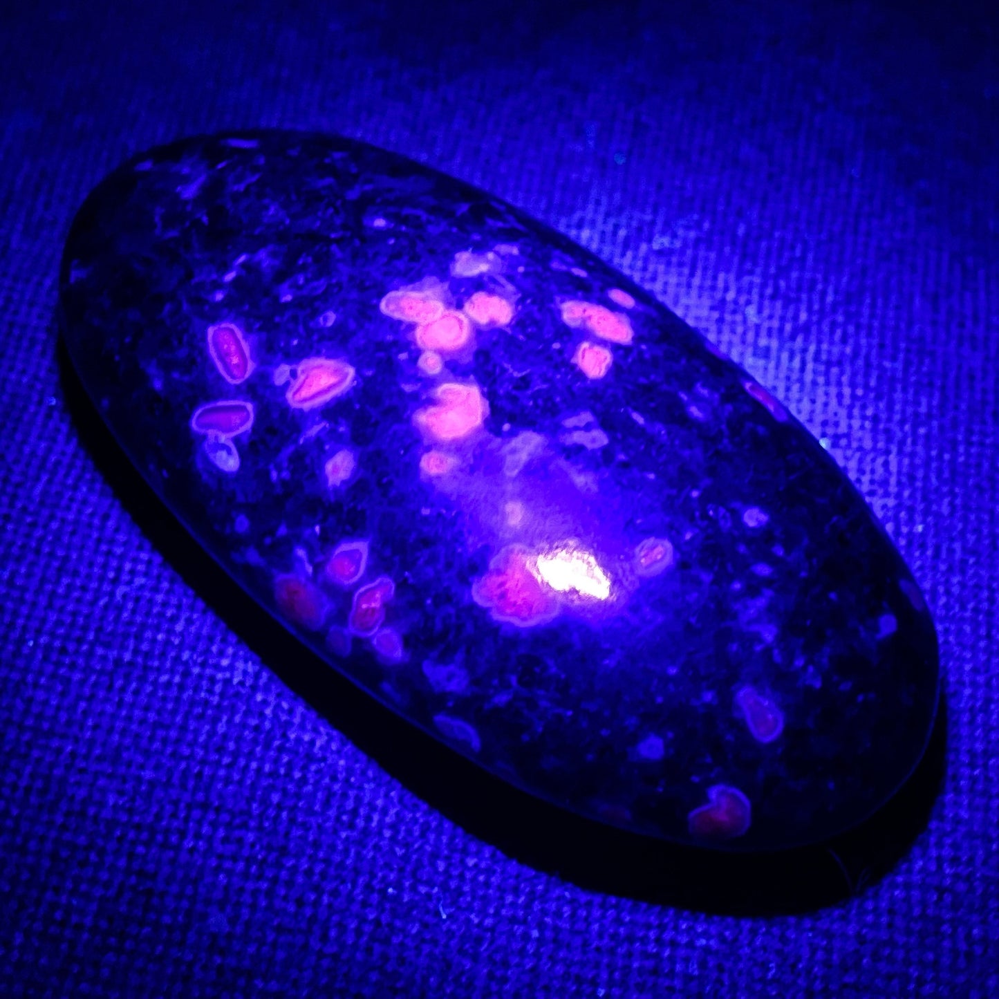 Ruby Zoisite Palm Stones