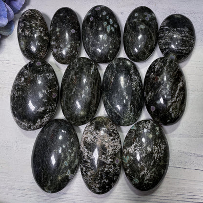 Ruby Zoisite Palm Stones