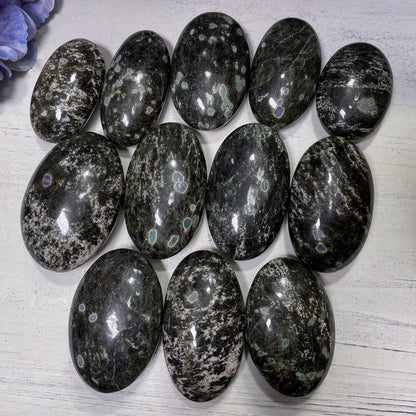 Ruby Zoisite Palm Stones