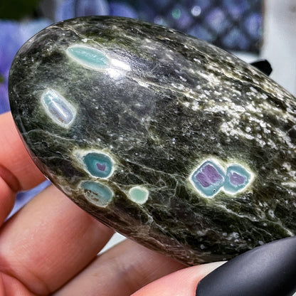 Ruby Zoisite Palm Stones