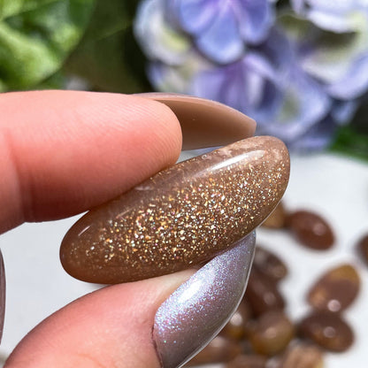 Confetti Sunstone & Moonstone Tumbles