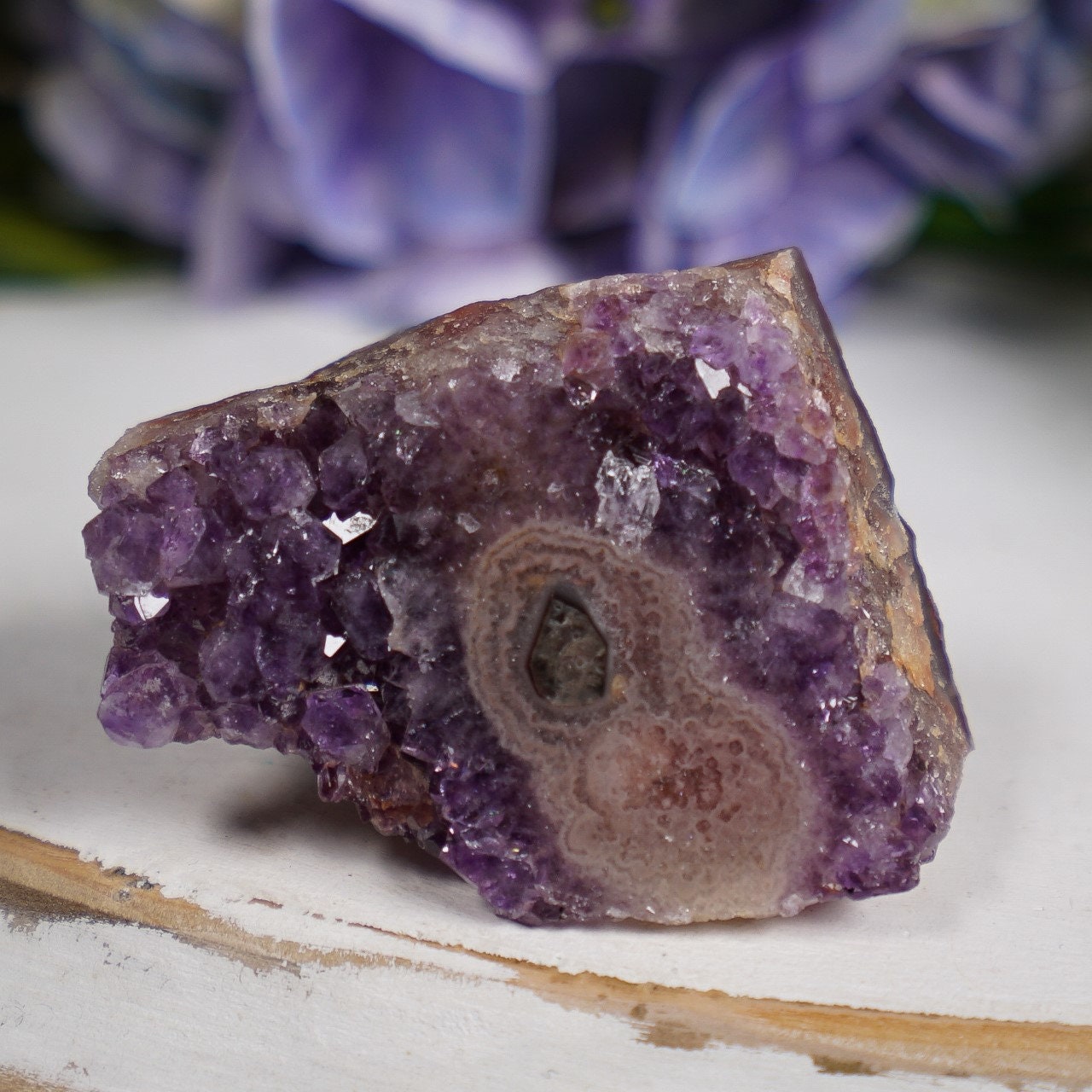 Pink Purple Amethyst Jasper Eye