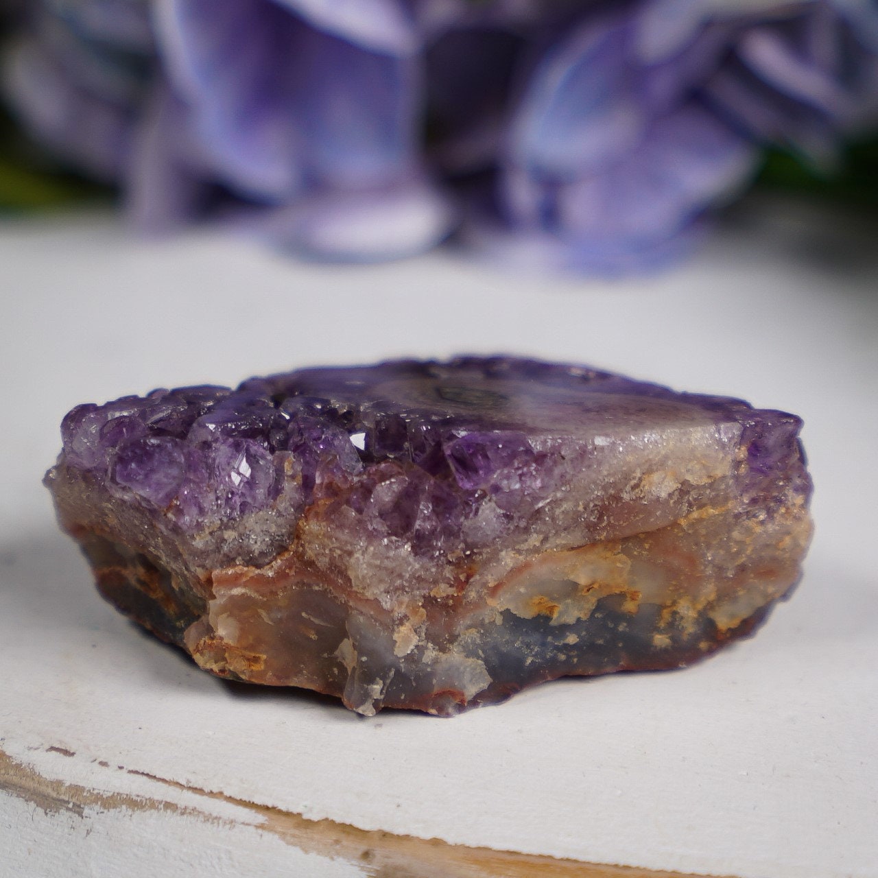 Pink Purple Amethyst Jasper Eye