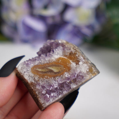 Purple Sepia Amethyst Eye