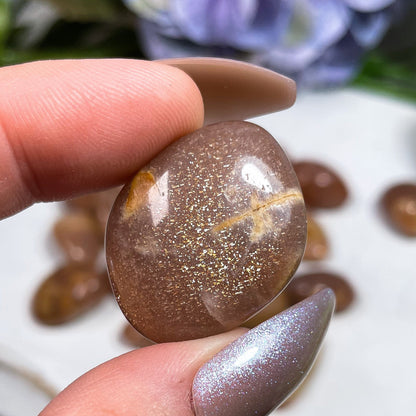 Confetti Sunstone & Moonstone Tumbles