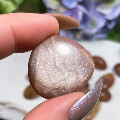 Confetti Sunstone & Moonstone Tumbles