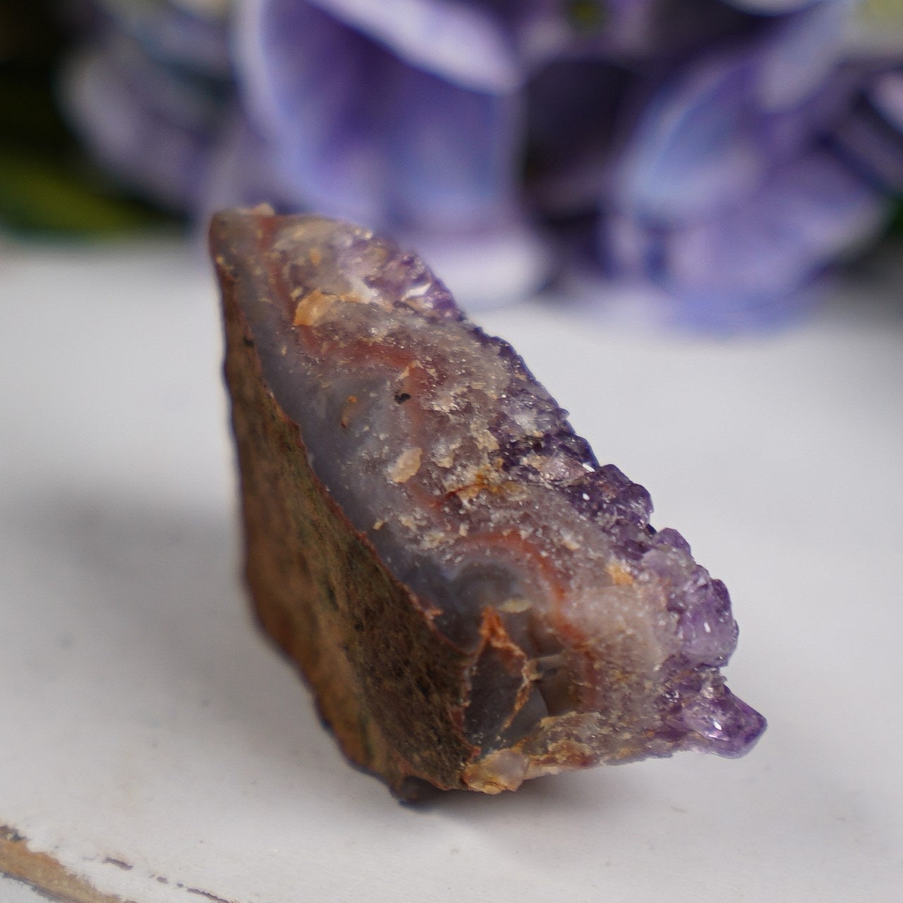 Pink Purple Amethyst Jasper Eye