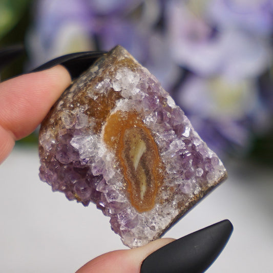 Purple Sepia Amethyst Eye