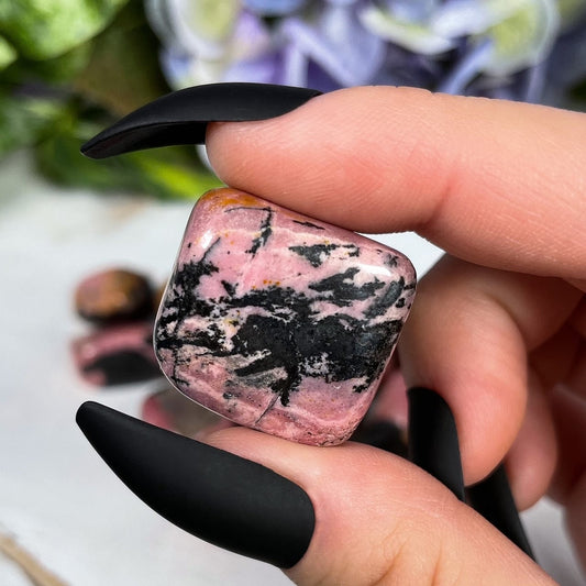 Rhodonite Tumbles