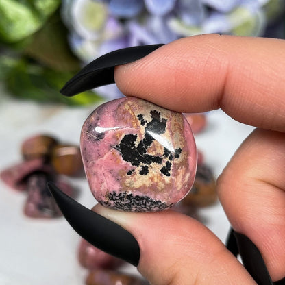 Rhodonite Tumbles